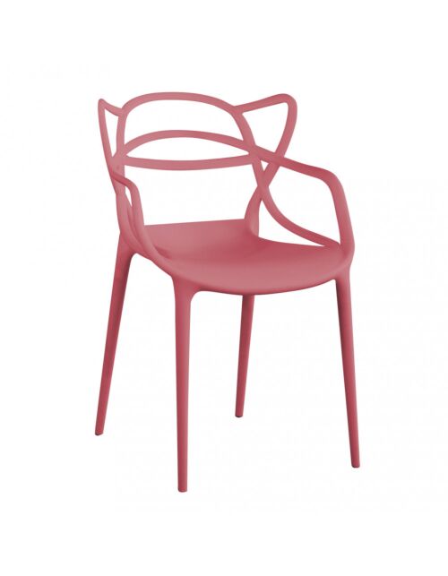 Vrtna stolica LILY crvena