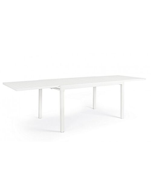 BIZZOTTO Raztegljiva miza PELAGIUS 135-270X90 bela YK11