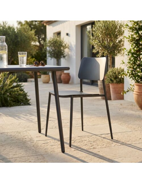 Vrtni stol VEGA nakladalen FE-802584-GREY