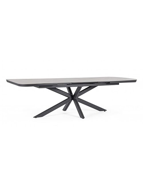 BIZZOTTO Raztegljiva vrtna miza PASCAL 200-260X100 antracit JX55