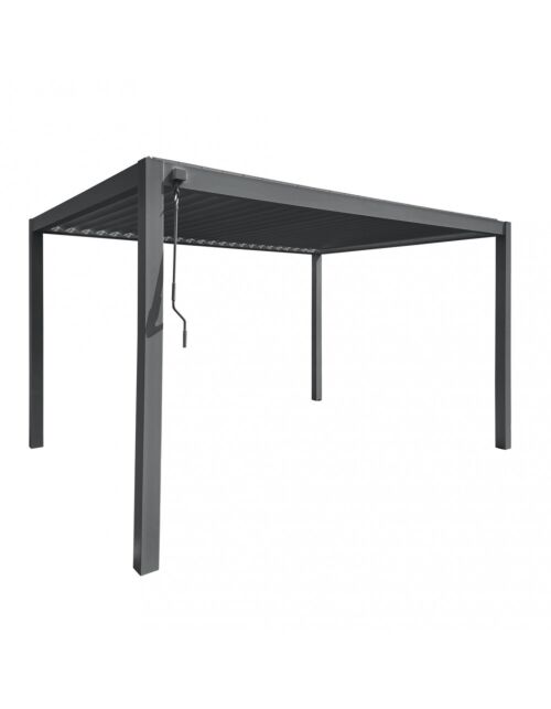 3X4 BIOKLIMATSKA PERGOLA SA DVOSTRUKOM LAMELOM