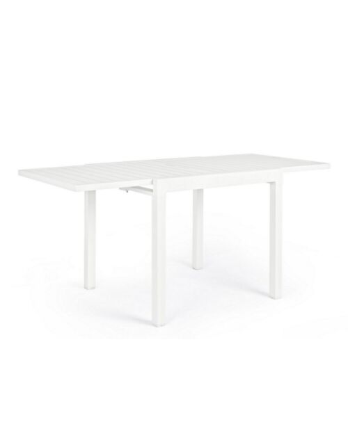 BIZZOTTO Raztegljiva miza PELAGIUS 83-166X80 bela YK11