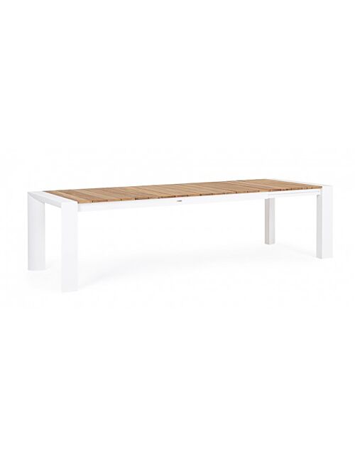 BIZZOTTO Raztegljiva vrtna miza CAMERON 228/294X100 bela GK50