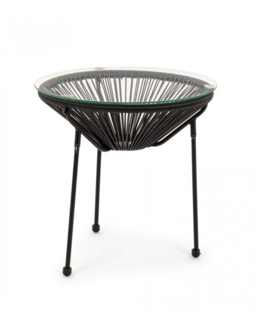 Vrtni stolić PARKER crni D50