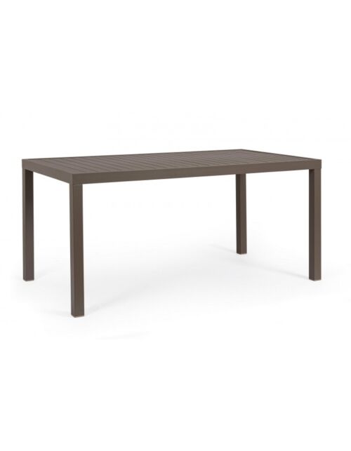 BIZZOTTO Vrtna jedilna miza HILDE 150X80 coffee YK14