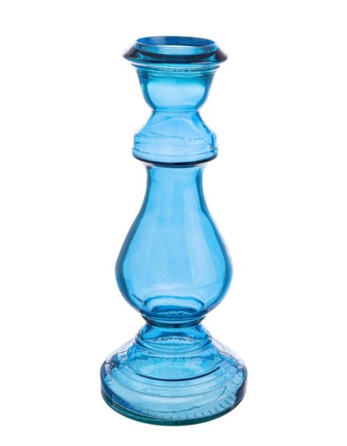 BIZZOTTO SVEČNIK VT JODY BLU ZAFFIRO H40