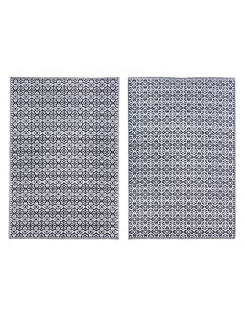 BIZZOTTO PREPROGA TIRRENIA ČRNA-BELA 120X180