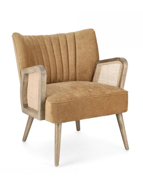 BIZZOTTO FOTELJ VIRNA MUSTARD