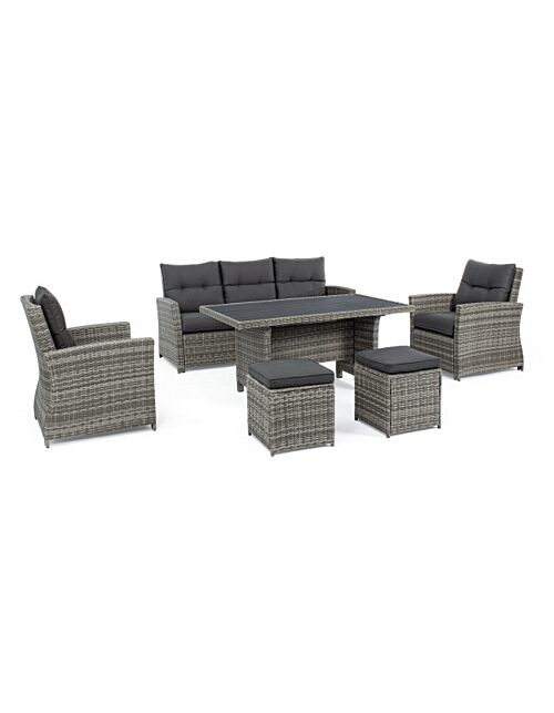 Vrtna garnitura ARIEL siva