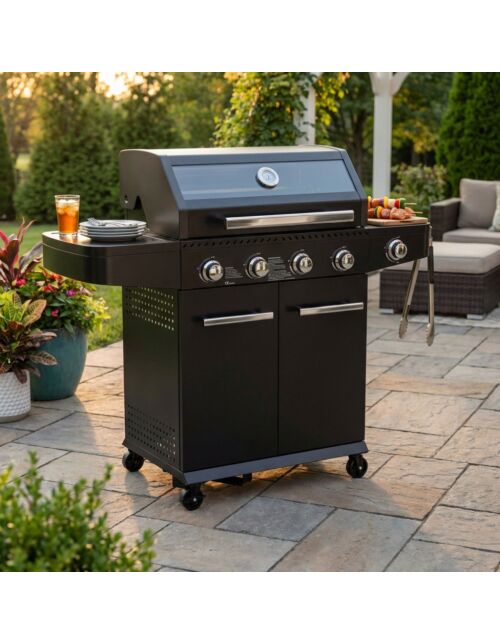 Plinski žar MAINE 4 gorilniki + 1