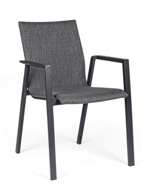 BIZZOTTO Vrtni stol ODEON antracit - temno siv JX55 - 0663038