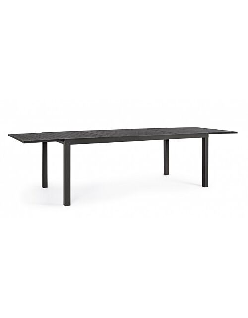 BIZZOTTO Raztegljiva vrtna miza HILDE 200-300X100 antracit LH32