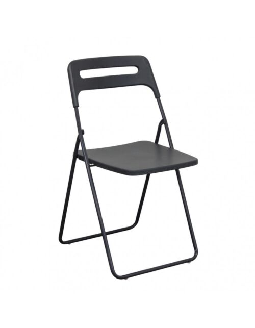 Zložljiv stol SEDIA ELISABETH – temno siv