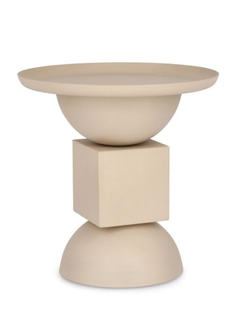 STOLIĆ ZA KAVU ALKA BEŽ D40.5