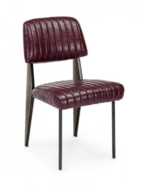 BIZZOTTO STOL NELLY VINTAGE BORDEAUX