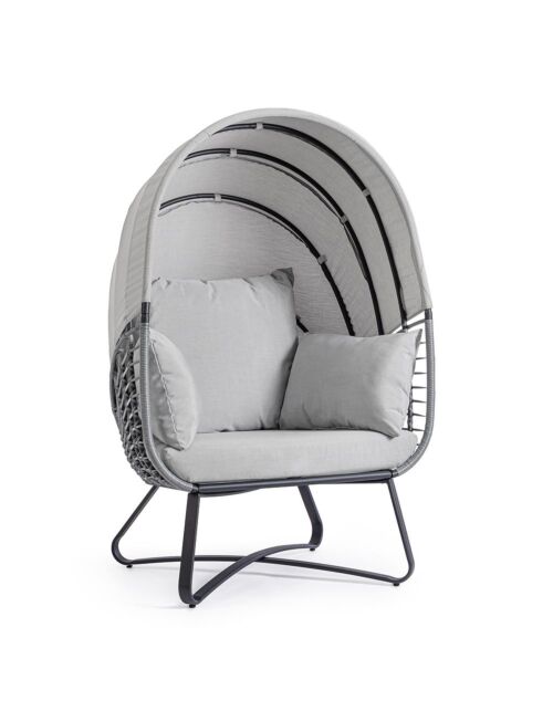 BIZZOTTO Fotelj ELDON z blazinami