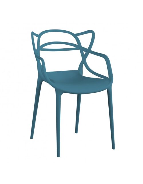 Vrtna stolica LILY petrol plava - slagajuća