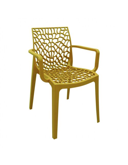 Vrtna stolica DARLENE žuta - slagajuća