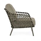 Vrtna fotelja IVISSA zelena s jastucima