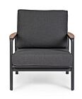 Vrtna fotelja JALISCO antracit WG21