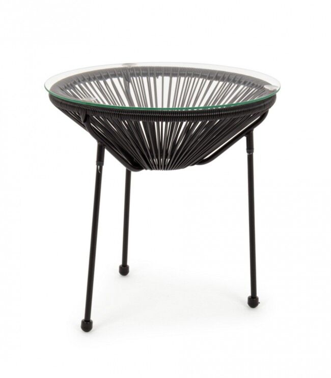 Vrtni stolić PARKER crni D50