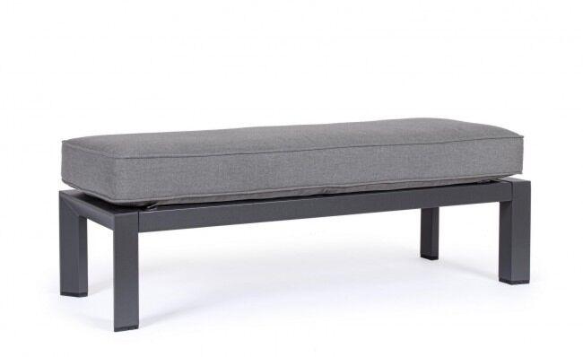 Vrtna klupa s jastukom HENDRIX u antracit boji PG61