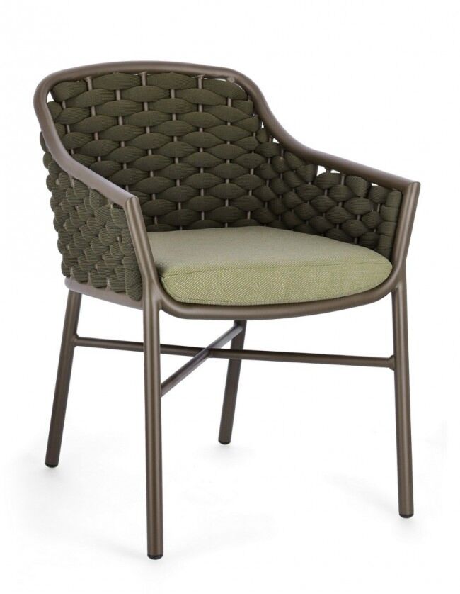 Vrtna fotelja EVERLY OLIV QS24 s jastukom