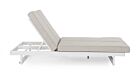 Dupla ležaljka INFINITY u bijeloj boji WG20