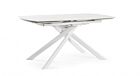 Stol na razvlačenje JOAKIM 160-240X90 bijeli