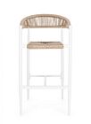 Barska stolica JANDIA bela/bež