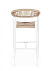 Barska stolica JANDIA bela/bež