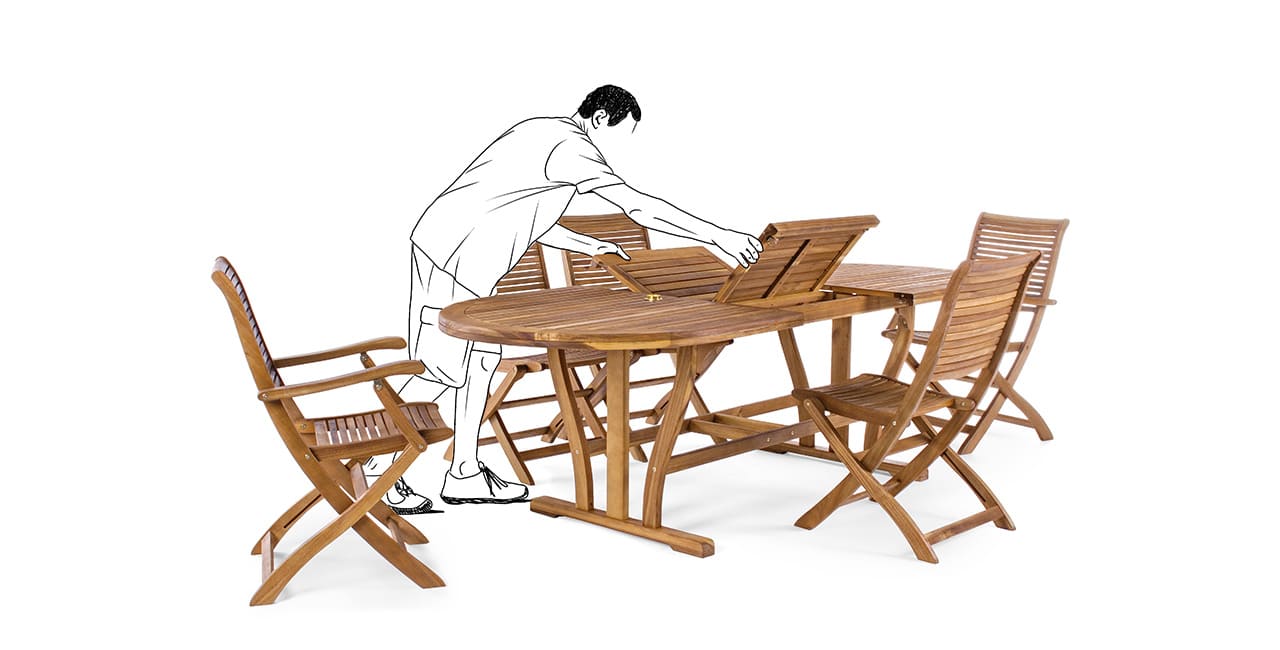 Sklopiva vrtna stolica NOEMI