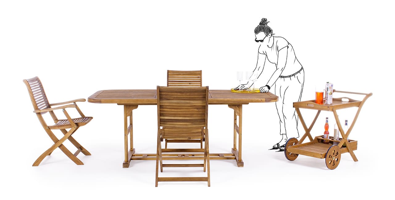 Sklopiva vrtna stolica NOEMI